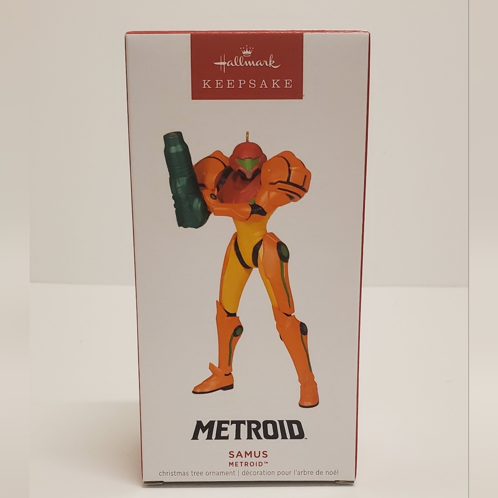 Nintendo Hallmark Keepsake Metroid Samus 2023 Ornament NEW
